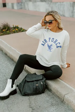 AIR FORCE FALCONS NEW LOOK VINTAGE SIDE SPLIT PULLOVER
