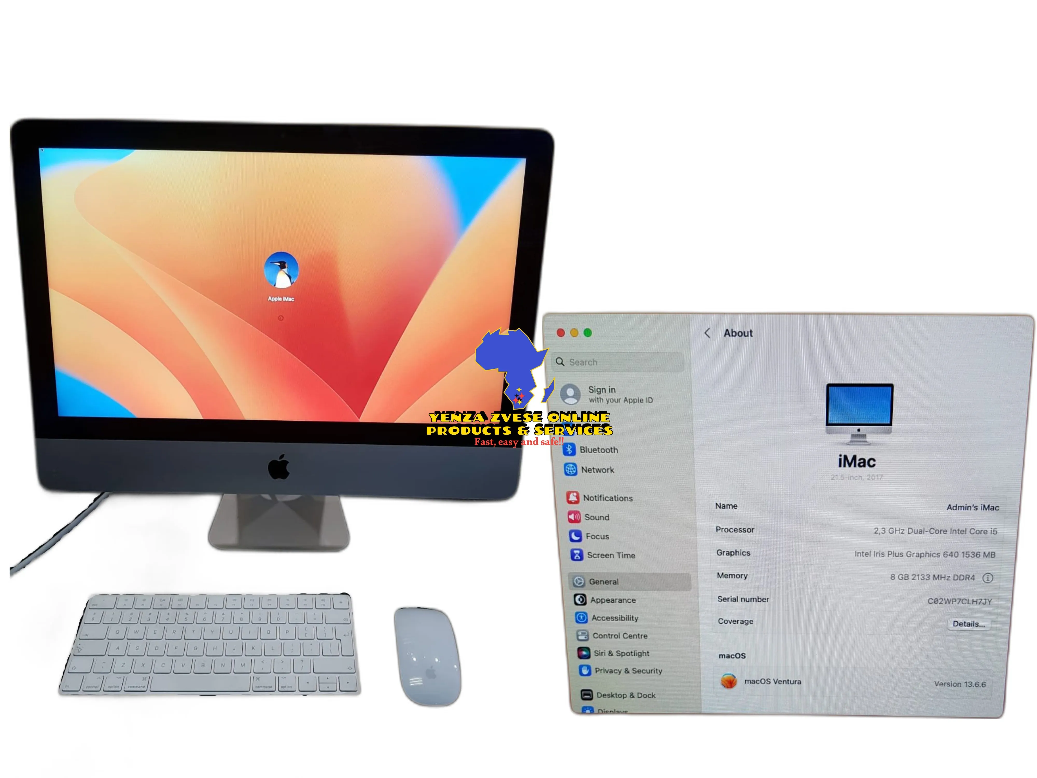 Apple iMac desktop
