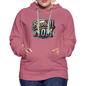 Baseball Mom Premium Hoodie
