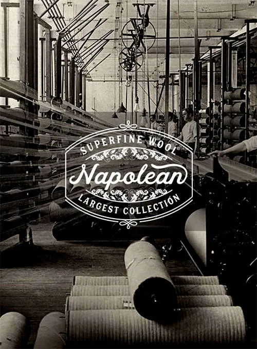 Napolean Dark Wine Wool Suit