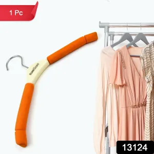 Non-Slip Solid Sponge Hanger for Home & Closet (1 Pc, Mix Color)