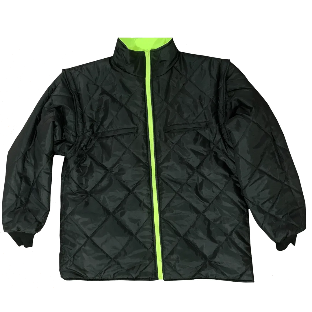 Petra Roc Class 3 Two Tone Lime/Black Waterproof 6-in-1 Parka Jacket