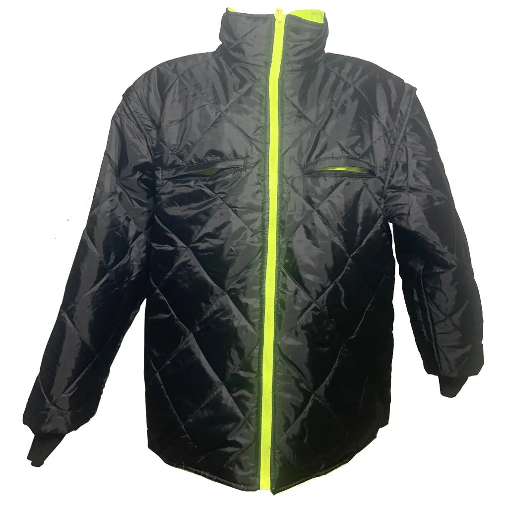 Petra Roc Class 3 Two Tone Lime/Black Waterproof 6-in-1 Parka Jacket