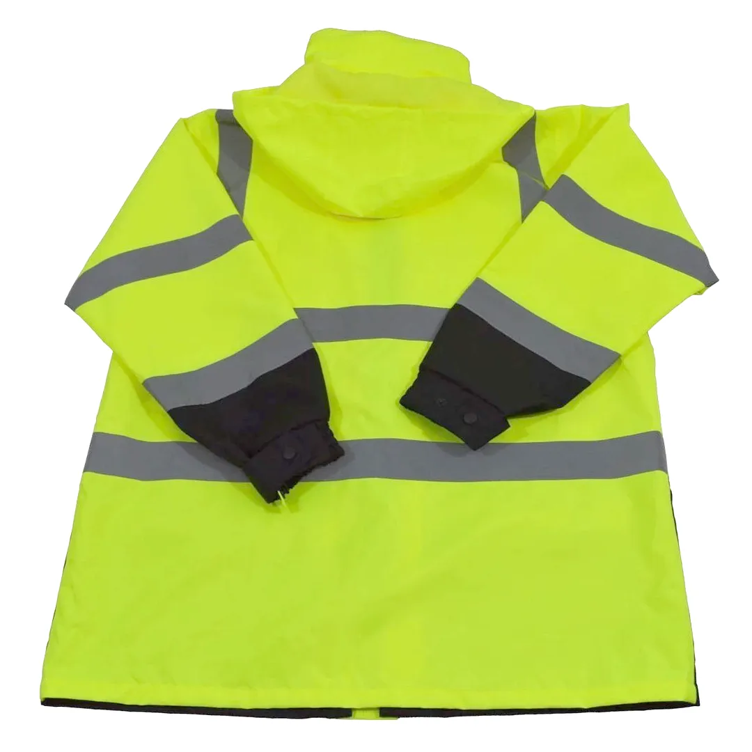 Petra Roc Class 3 Two Tone Lime/Black Waterproof 6-in-1 Parka Jacket