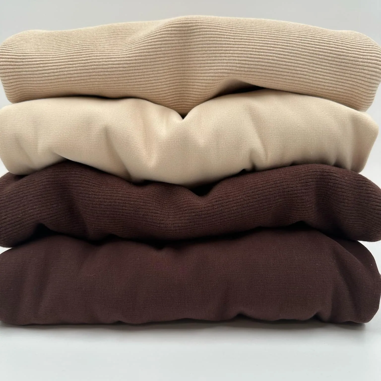 Rib Knit- Tan