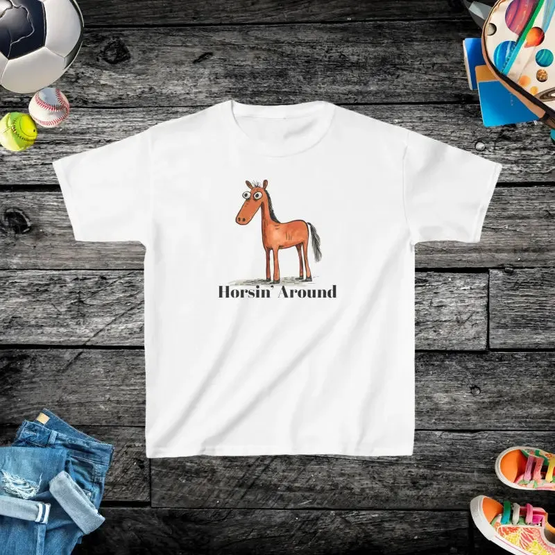 Tough Kids Heavy Cotton Tee with Tear Away Labels